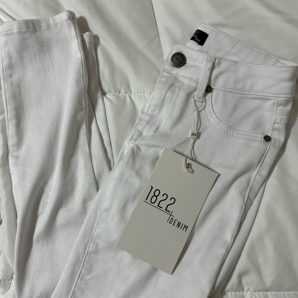 Ankle Skinny Jeans White